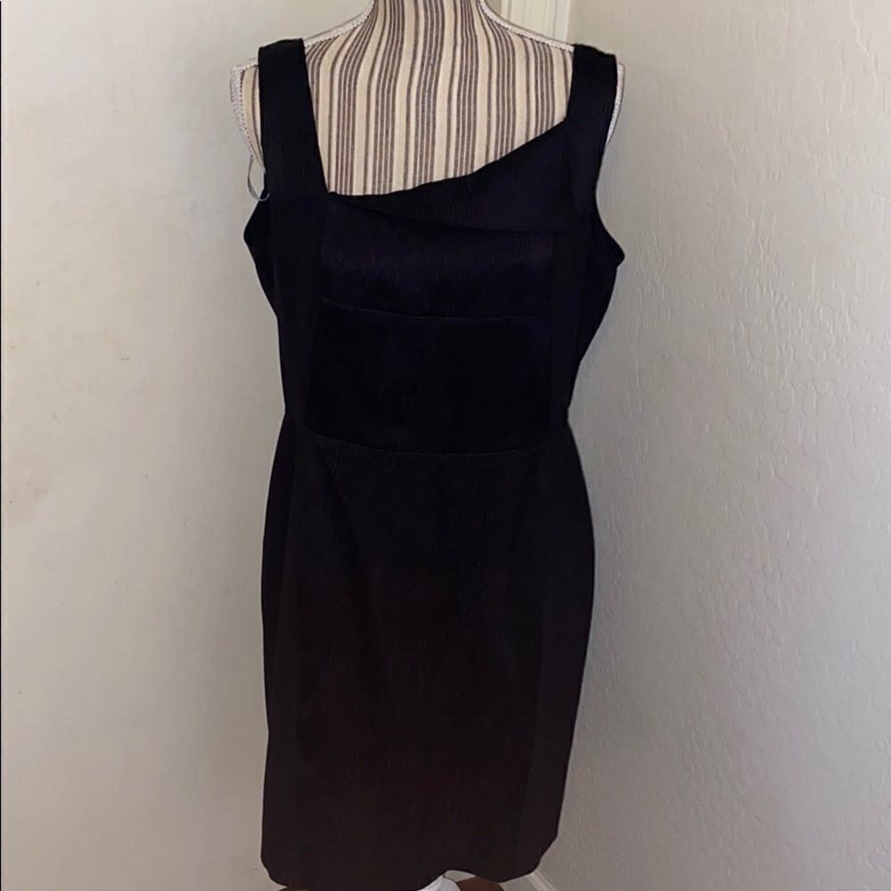 Marc New York Andrew Marc Black Sleeveless Dress